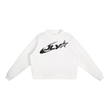Essential Fleece Mock-Neck Crew Sweatshirt